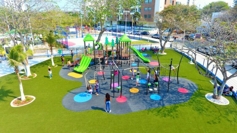 parques diseñados para el aprendizaje y el juego