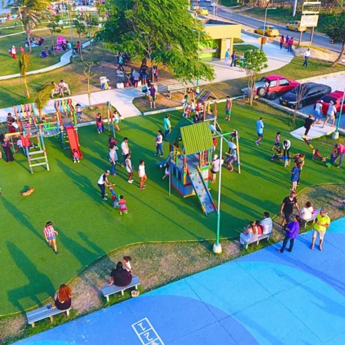parques comunitarios que fortalecen la convivencia familiar
