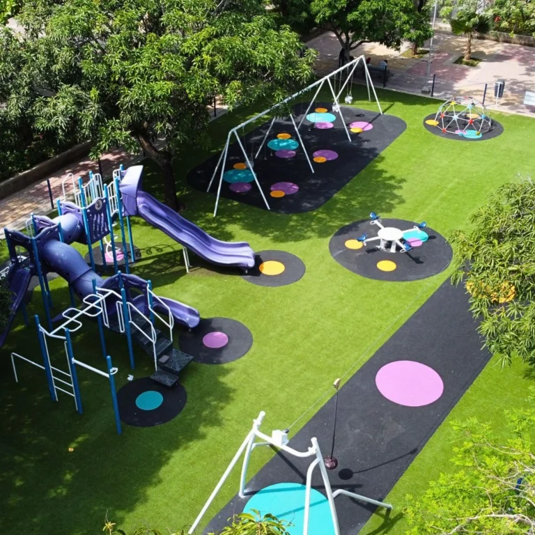 parques comunitarios que unen a la comunidad y promueven bienestar